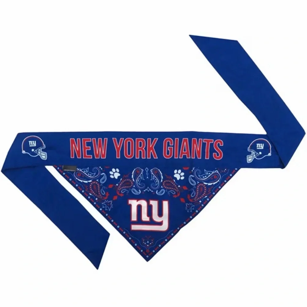 NWT Yuppy Puppy New‎ York Giants Reversible Bandana